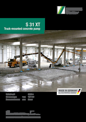 Autobetonpumpen SCHWING-Stetter S 31 XT