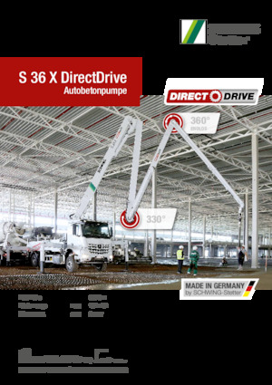 Autobetonpumpen SCHWING-Stetter S 36 X DirectDrive
