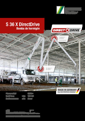 Autobetonpumpen SCHWING-Stetter S 36 X DirectDrive