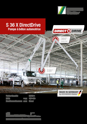 Autobetonpumpen SCHWING-Stetter S 36 X DirectDrive