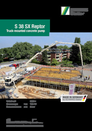 Autobetonpumpen SCHWING-Stetter S 38 SX Reptor