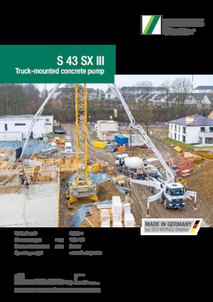 Autobetonpumpen SCHWING-Stetter S 43 SX III