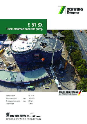 Autobetonpumpen SCHWING-Stetter S 51 SX