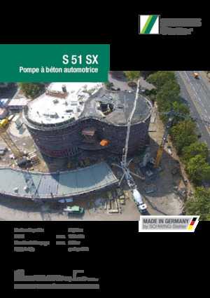 Autobetonpumpen SCHWING-Stetter S 51 SX