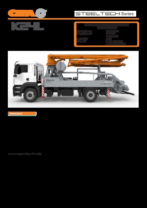 Autobetonpumpen CIFA K24L