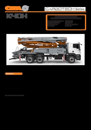 Autobetonpumpen CIFA K40H