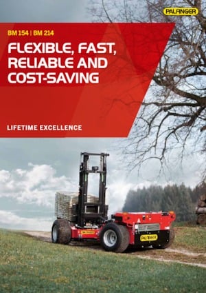 Mitnahmestapler Diesel Palfinger Crayler BM 154