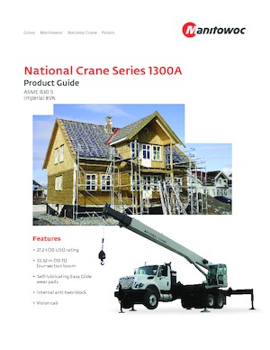 Tele-Aufbaukrane (LKW) National Crane 1300A