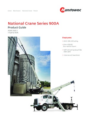 Tele-Aufbaukrane (LKW) National Crane 900A