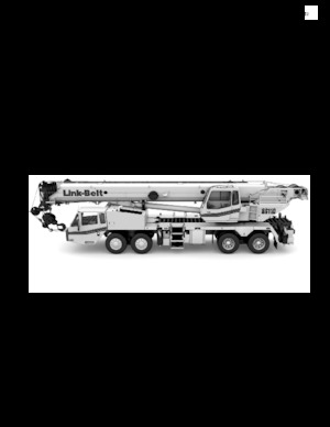 Tele-Aufbaukrane (LKW) Link-Belt HTC-86110