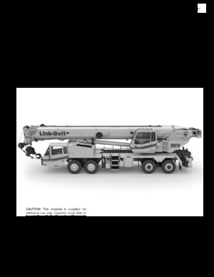 Tele-Aufbaukrane (LKW) Link-Belt HTT-86110