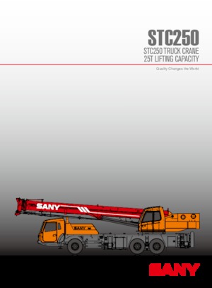 Tele-Aufbaukrane (LKW) Sany STC250