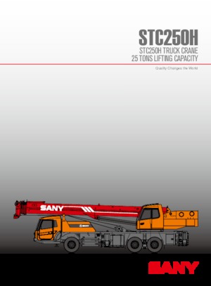 Tele-Aufbaukrane (LKW) Sany STC250H