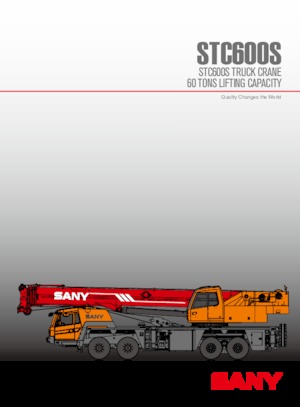 Tele-Aufbaukrane (LKW) Sany STC600S