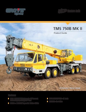 Tele-Aufbaukrane (LKW) Til TMS 750B MK II