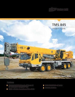 Tele-Aufbaukrane (LKW) Til TMS 845
