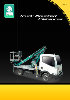 Anhänger-Gelenkarbeitsbühnen Imer P 23 AS 11