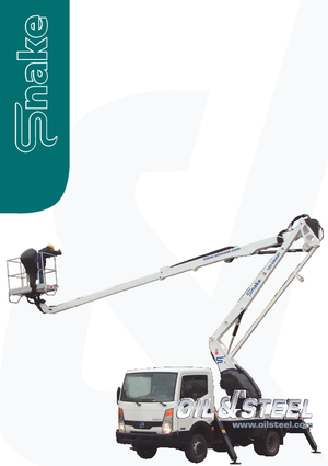 Anhänger-Gelenkarbeitsbühnen Oil & Steel Snake 2112 smart