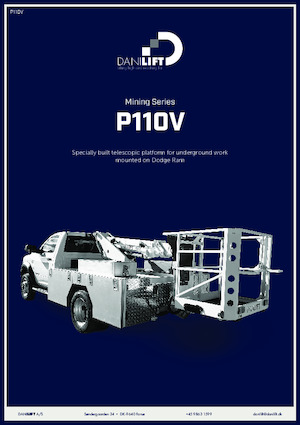 LKW-Teleskoparbeitsbühnen Danilift P110V