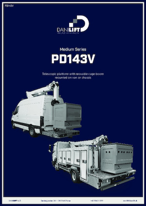 LKW-Teleskoparbeitsbühnen Danilift PD143V