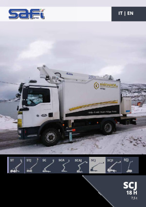 LKW-Teleskoparbeitsbühnen Safi SCJ 18