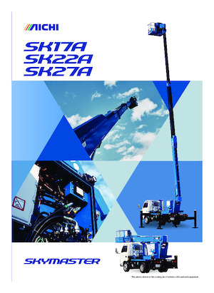 LKW-Teleskoparbeitsbühnen Aichi SKYMASTER SK27A