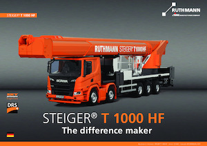LKW-Teleskoparbeitsbühnen Ruthmann STEIGER T 1000 HF