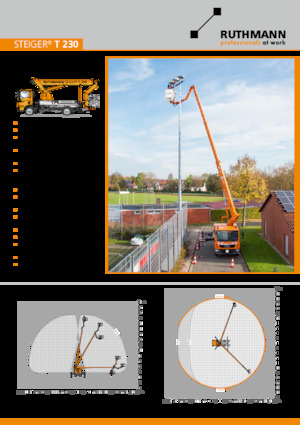 LKW-Teleskoparbeitsbühnen Ruthmann STEIGER T 230 XS