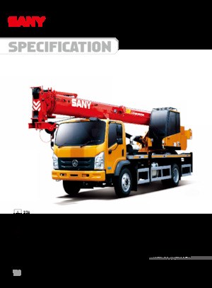 Tele-Aufbaukrane (LKW) Sany STC120T4