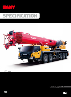 Tele-Aufbaukrane (LKW) Sany STC1600T7
