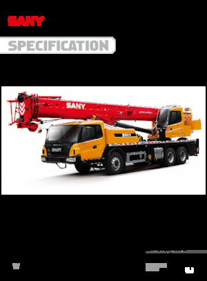 Tele-Aufbaukrane (LKW) Sany STC250C4