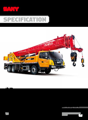 Tele-Aufbaukrane (LKW) Sany STC300C5