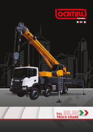 Tele-Aufbaukrane (LKW) Locatelli TCL 55.50