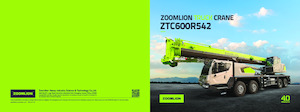 Tele-Aufbaukrane (LKW) Zoomlion ZTC600R542