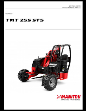 Mitnahmestapler mit Teleskop Manitou TMT 25 S