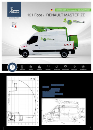 LKW-Teleskoparbeitsbühnen France Elévateur 121 Fcce