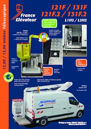 LKW-Teleskoparbeitsbühnen France Elévateur 121 FT