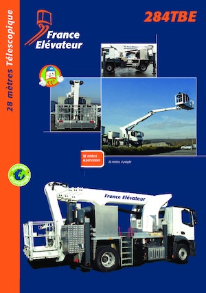 LKW-Teleskoparbeitsbühnen France Elévateur 284 TBE