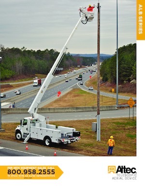 LKW-Teleskoparbeitsbühnen Altec ALB37P