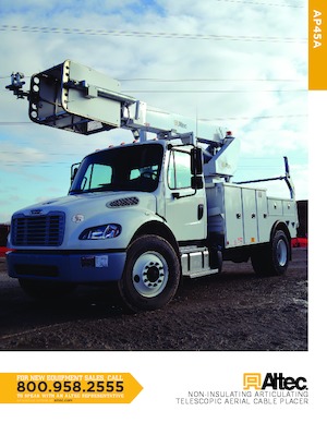 LKW-Teleskoparbeitsbühnen Altec AP45A Dual