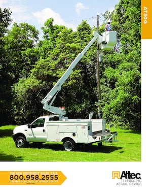 LKW-Teleskoparbeitsbühnen Altec AT30G 