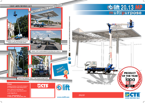 LKW-Teleskoparbeitsbühnen CTE B-Lift 20.13 MP