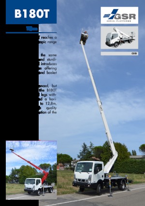LKW-Teleskoparbeitsbühnen GSR B180T Comfort X 