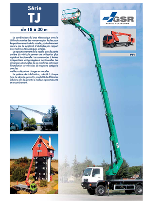 LKW-Teleskoparbeitsbühnen GSR E260TJ Comfort