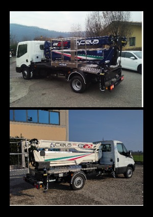 LKW-Teleskoparbeitsbühnen CELA DT22