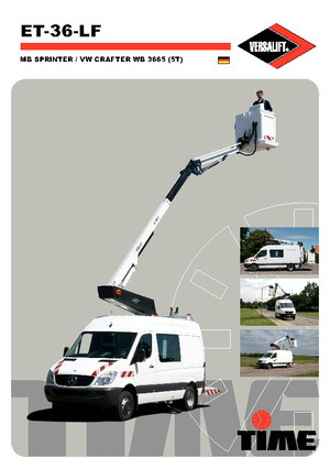LKW-Teleskoparbeitsbühnen Versalift ET-36-LF