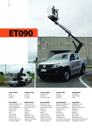 LKW-Teleskoparbeitsbühnen Easy Lift ET090 