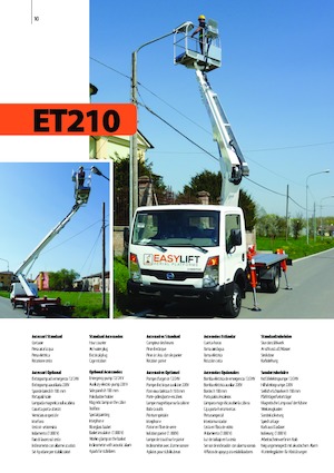 LKW-Teleskoparbeitsbühnen Easy Lift ET210 