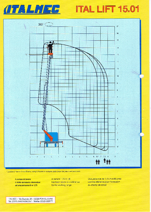 LKW-Teleskoparbeitsbühnen Italmec Ital Lift 15.01