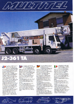 LKW-Teleskoparbeitsbühnen Pagliero J 2-361 TA